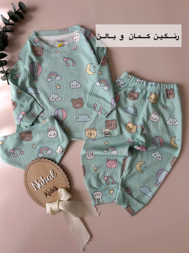 ست خونگی آستین بلند کد۱۰۳۳۷
